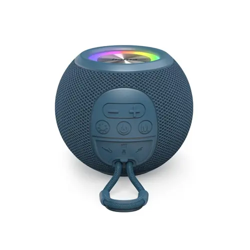 HAMA Блутут колонка "Ball Shape Speaker", 5 светлинни режима, 5W, синя - image 10