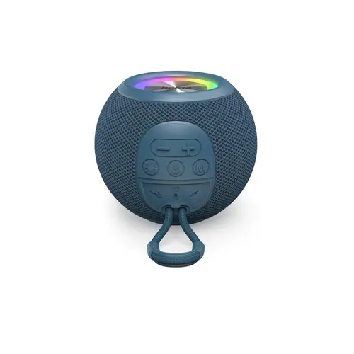 HAMA Блутут колонка "Ball Shape Speaker", 5 светлинни режима, 5W, синя - image 12