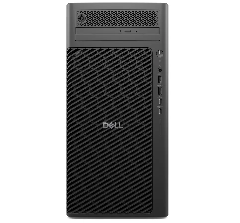 Работна станция, Dell Pro Max Tower T2 FCT2250, Intel Core Ultra 7 265K (30 MB cache, 20 cores, 3.3 GHz to 5.5GHz), 32GB: 2 x 16 GB, DDR5, 5600 MT/s, 1TB SSD PCIe M.2, Integrated Graphics, Bulgarian Keyboard&Mouse, 1500W, Win 11Pro, 3Y PS - image 3