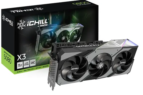 Видео карта, Inno3D GeForce RTX 5080 16GB GDDR7 iChill X3