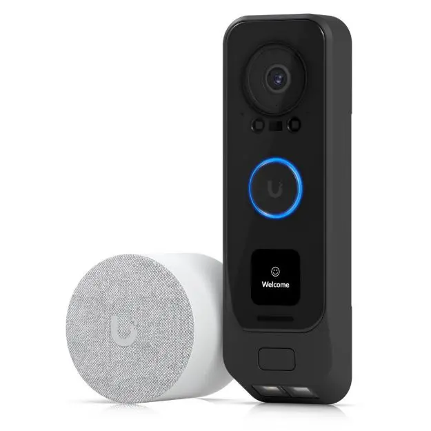 Cameră Ubiquiti UVC-G4-Doorbell Pro PoE Kit, 2MP, 1x GbE, 1x microfon