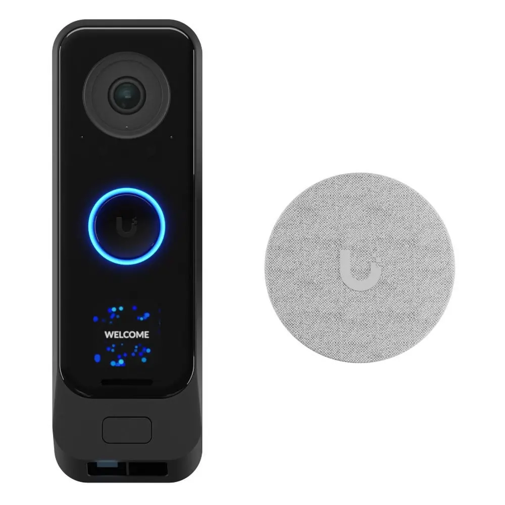 Cameră Ubiquiti UVC-G4-Doorbell Pro PoE Kit, 2MP, 1x GbE, 1x microfon - image 1