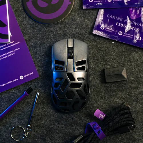 LORGAR MSE90W, Magnesium Alloy Wireless Gaming Mouse Elite, Dark Grey - image 13