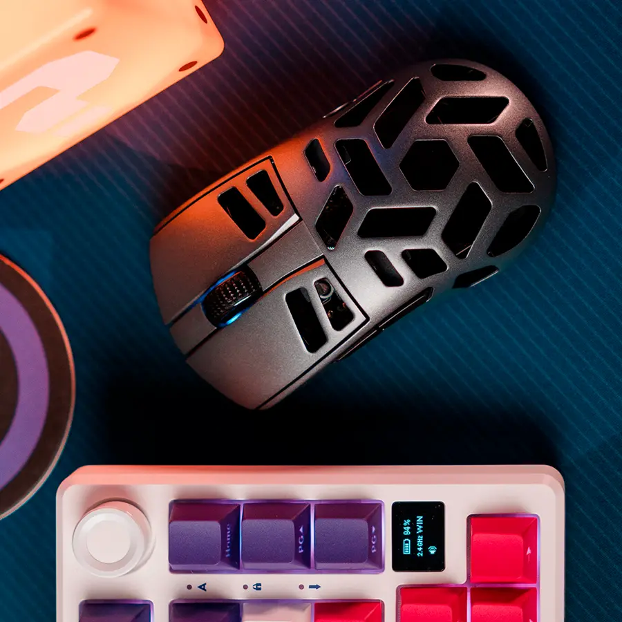LORGAR MSE90W, Magnesium Alloy Wireless Gaming Mouse Elite, Dark Grey - image 14