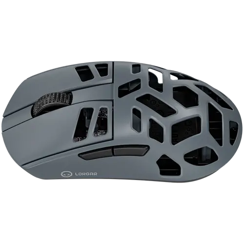 LORGAR Mouse de gaming MSE90W Mouse de gaming wireless din aliaj de magneziu Elite, Gri închis - 3