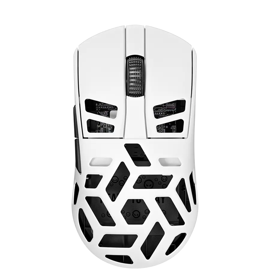 LORGAR MSE90W, Ασύρματο gaming ποντίκι Elite από κράμα μαγνησίου, Λευκό
