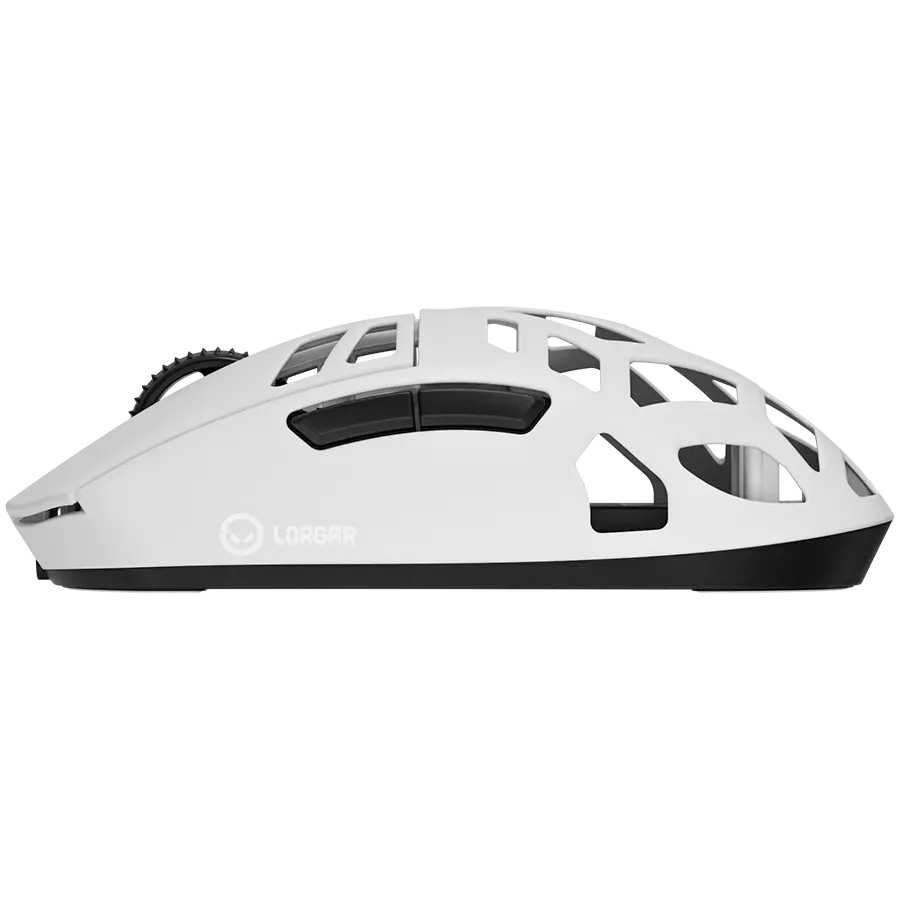 LORGAR MSE90W, Magnesium Alloy Wireless Gaming Mouse Elite, White - image 3