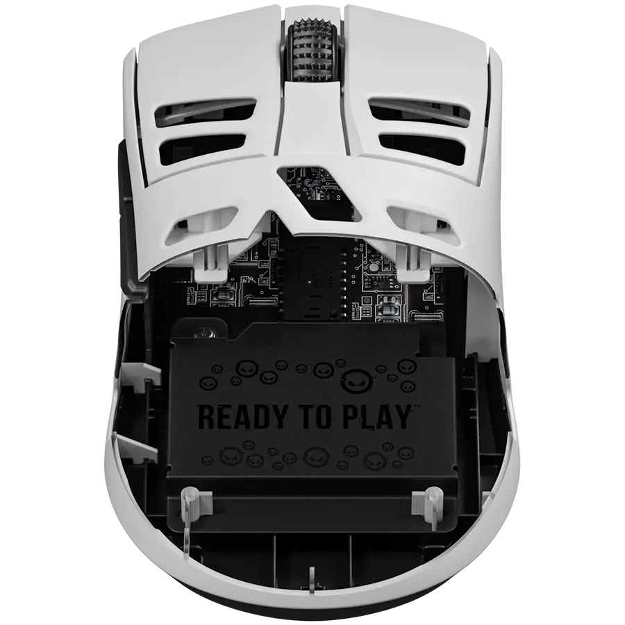 LORGAR MSE90W, Magnesium Alloy Wireless Gaming Mouse Elite, White - image 6