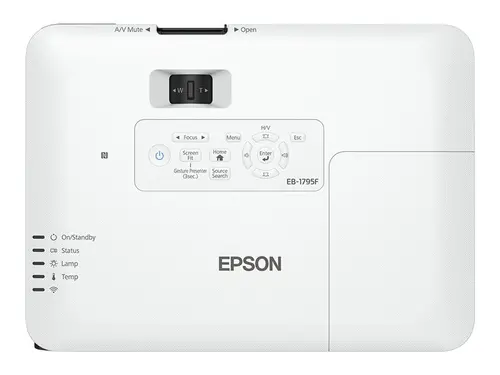 Мултимедиен проектор, Epson EB-1795F, 3LCD, Ultra mobile, Full HD 1080p, 1920 x 1080, 16:9, 3 200 lumen, 10 000 : 1, VGA, HDMI, NFC, Wireless LAN, 1.83 kg, Carrying Case, 0 months/8 000h, lamp: 60 months/1 000h - image 6