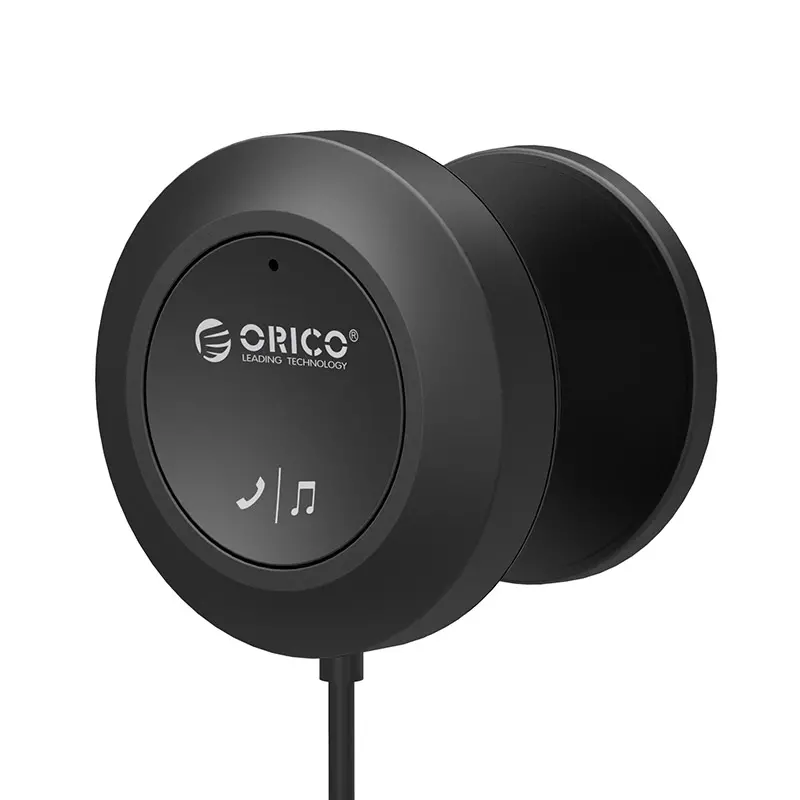 Orico блутут за кола за разговори и музика Car Bluetooth 4.1 audio receiver USB, 3.5mm jack - BCR02-BK - image 2