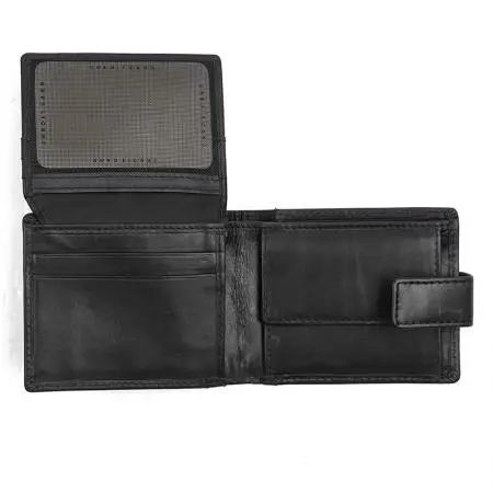 Мъжки черен портфейл Auto Set с лого на Mercedes - image 2