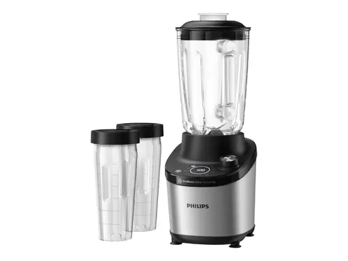 PHILIPS Високоскоростен Блендер Series 7000 1500W ProBlend Ultra 2 чаши за из път стъклена кана