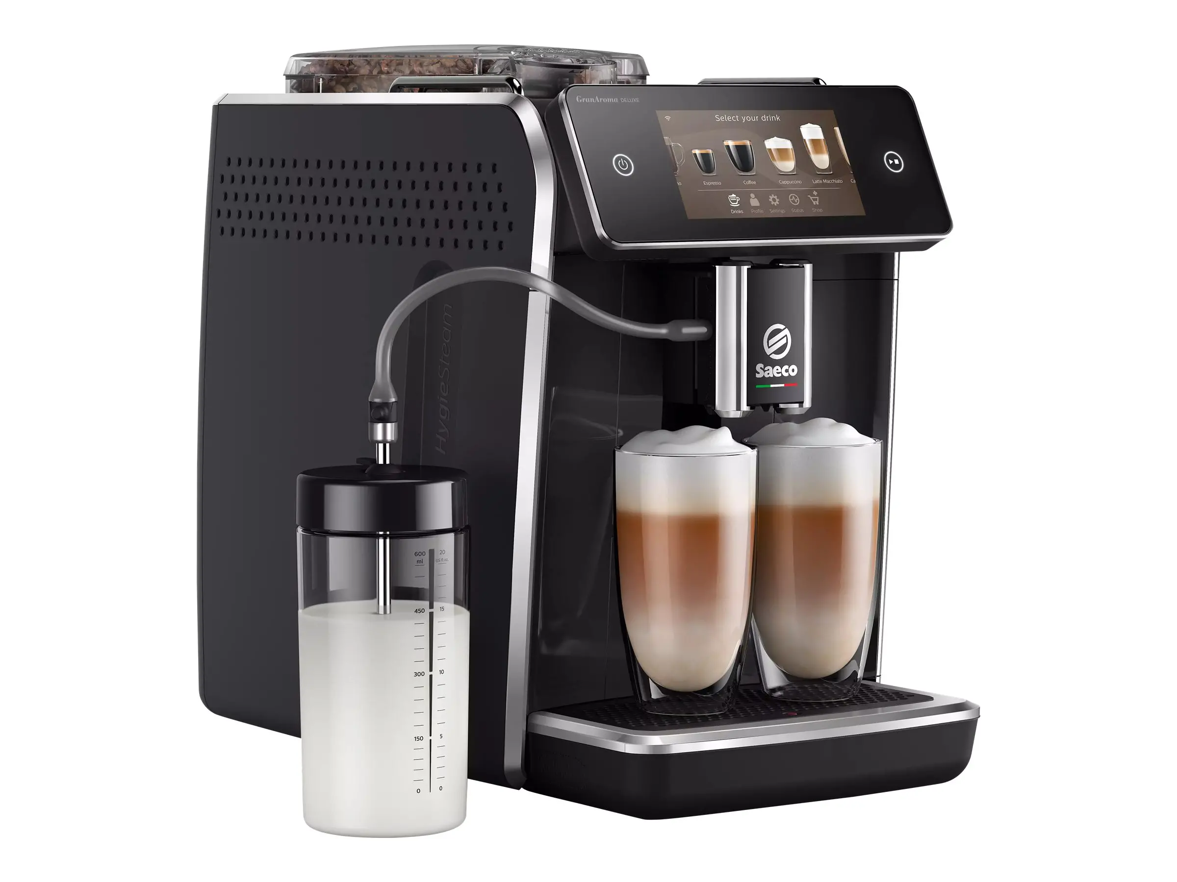PHILIPS Saeco GranAroma Deluxe Espressor automat display tactil color TFT de 5 inchi 6 profiluri de utilizator - image 1