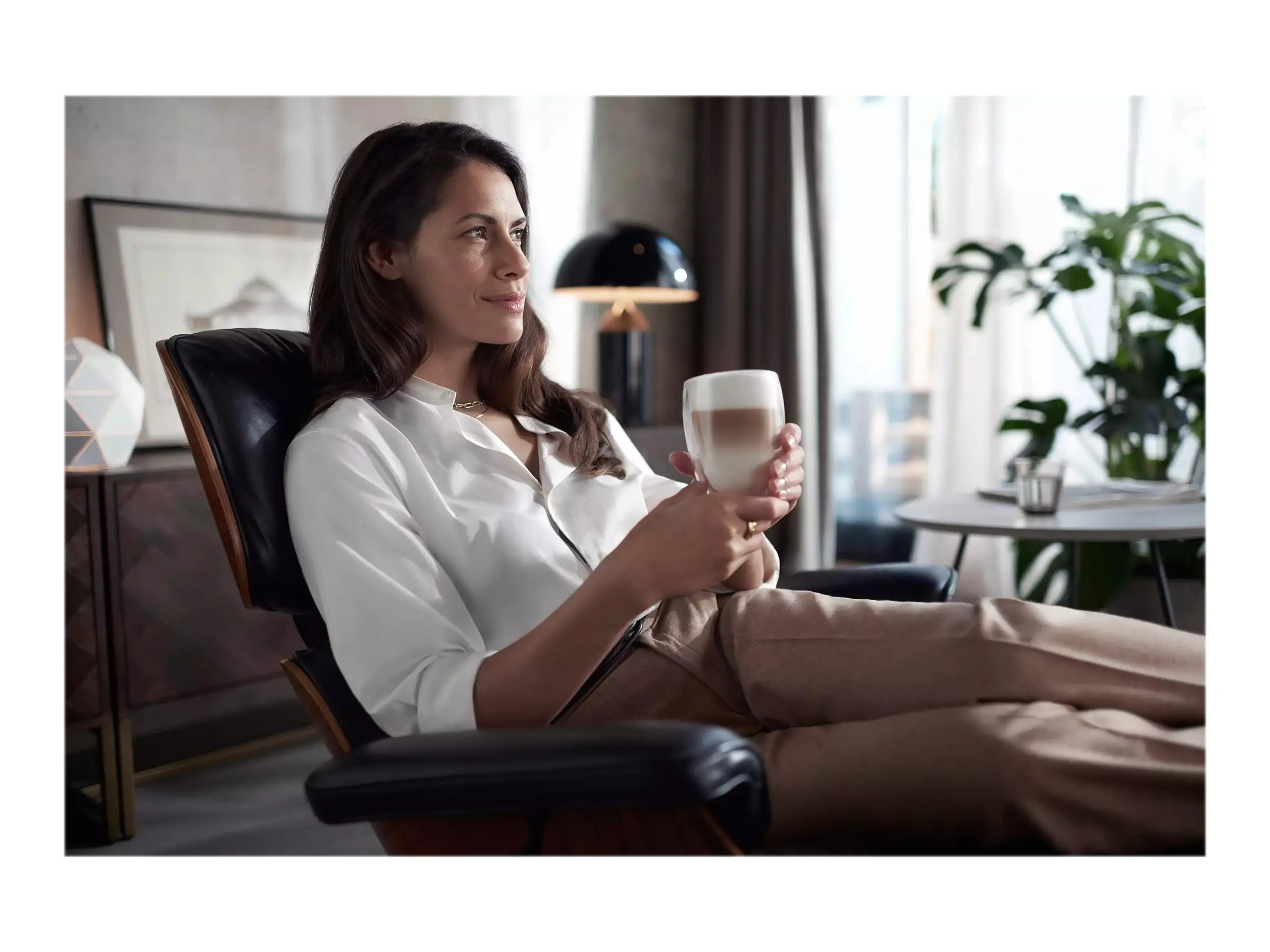 PHILIPS Saeco GranAroma Deluxe Автоматична еспресо машина 5 инчов цветен сензорен TFT дисплей 6 потребителски профила - image 12