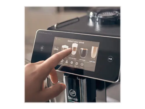 PHILIPS Saeco GranAroma Deluxe Автоматична еспресо машина 5 инчов цветен сензорен TFT дисплей 6 потребителски профила - image 1