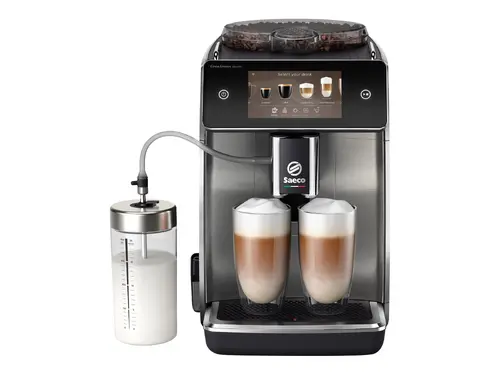 PHILIPS Saeco GranAroma Deluxe Автоматична еспресо машина 5 инчов цветен сензорен TFT дисплей 6 потребителски профила - image 4