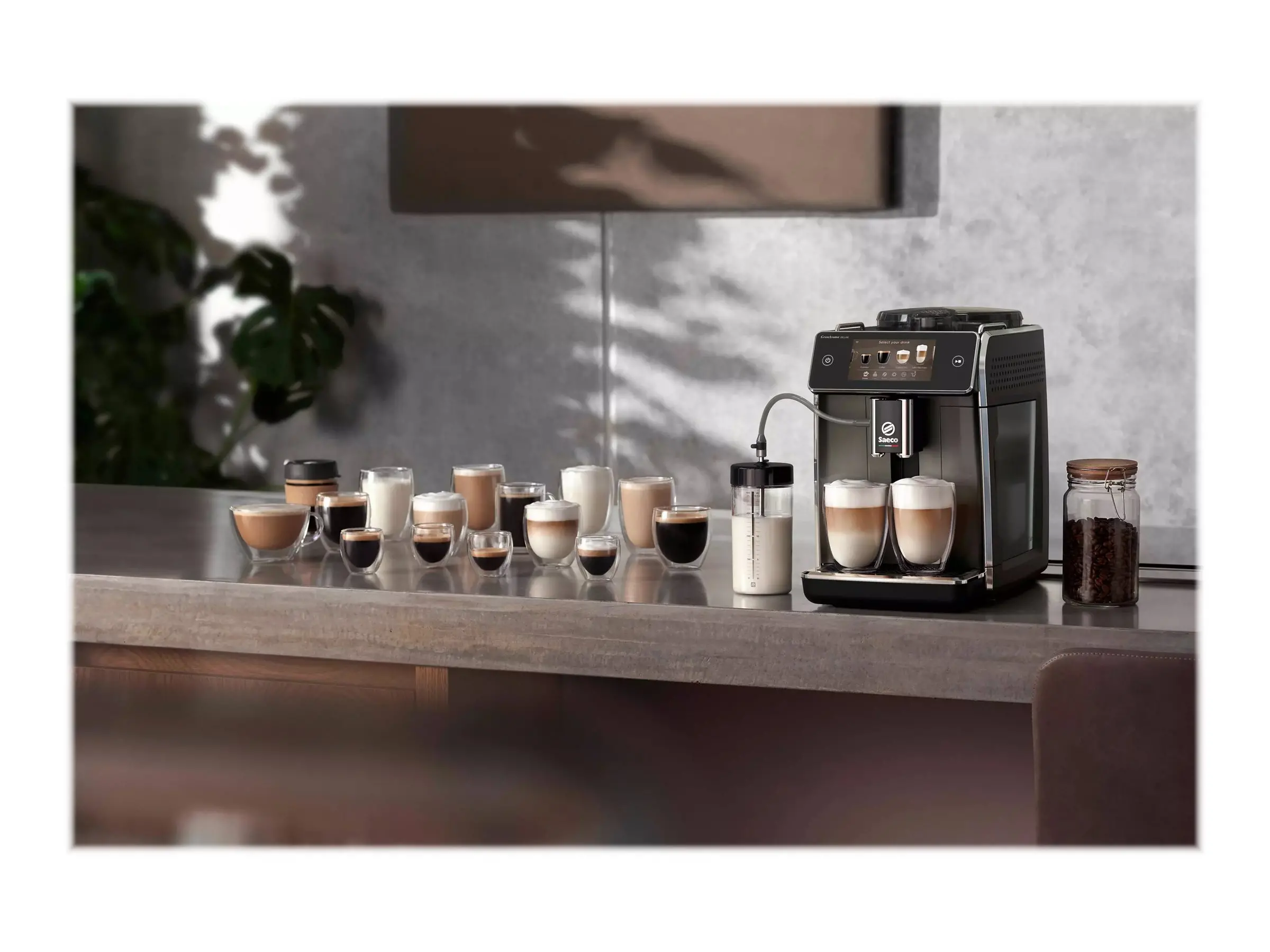 PHILIPS Saeco GranAroma Deluxe Espressor automat display tactil color TFT de 5 inchi 6 profiluri de utilizator - image 5