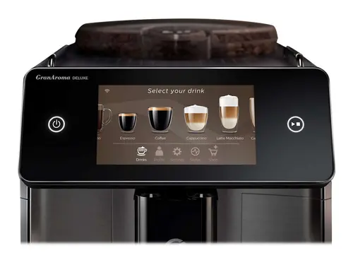 PHILIPS Saeco GranAroma Deluxe Автоматична еспресо машина 5 инчов цветен сензорен TFT дисплей 6 потребителски профила - image 6