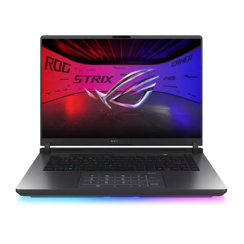 Лаптоп, Asus Strix G16 G615LM-S5076, Intel Ultra 9 275HX 2.7 GHz (36MB Cache, up to 5.4 GHz, 24 cores),16.0 WQXGA(2560X1600),16:10 Bend+500nits, AG,240Hz,DDR5 32GB ( 16GB DDR5-5600 SO-DIMM *2 ) ,1TB , RTX 5060  8GB GDDR7,Wi-Fi 7 ,Backlit Kbd 1-Zone, Eclipse Gray - image 3