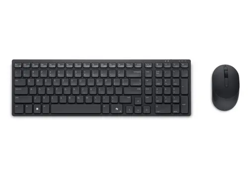 Комплект, Dell Pro Compact Silent Keyboard and Mouse - KM555 - US International (QWERTY) - image 1