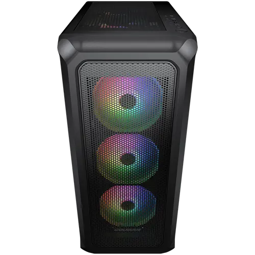 COUGAR Archon 2 Mesh RGB PC Case, Mid Tower, Black - image 2