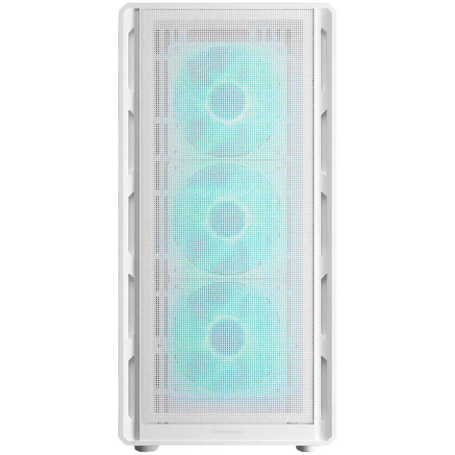 COUGAR AIRFACE PURE PRO PC Case, Mid Tower, White