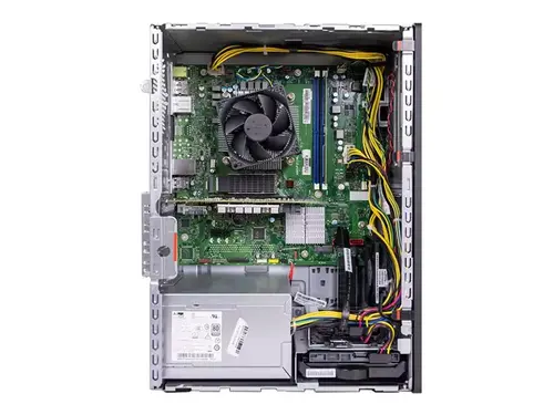 Сървър, Lenovo ThinkSystem ST45 V3, AMD EPYC 4124P (4C 3.8GHz 16MB Cache/65W), No RAID, 2x1TB SATA, 1x16GB, 500W 94% Efficiency, No DVD, 3 year - image 2