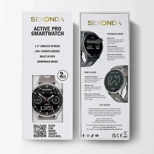 Мъжки смарт часовник Sekonda Active Pro - S-30238.00 - image 7