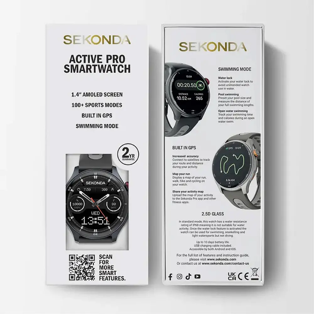 Мъжки смарт часовник Sekonda Active Pro - S-30239.00 - image 7