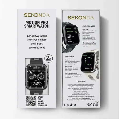 Мъжки смарт часовник Sekonda Motion Pro GPS - S-30240.00 - image 7