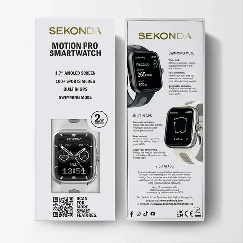 Мъжки смарт часовник Sekonda Motion Pro GPS - S-30241.00 - image 7