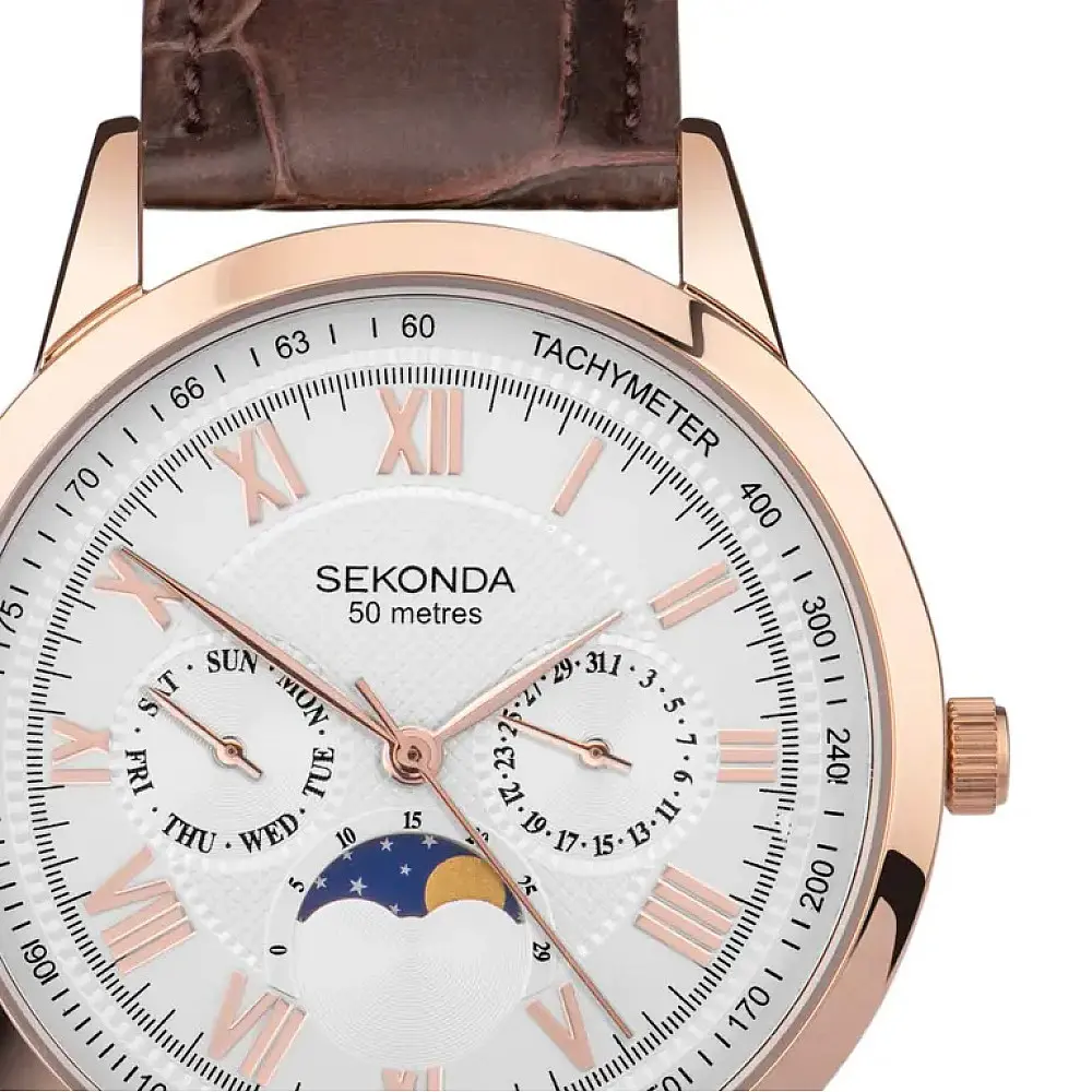 Мъжки часовник Sekonda Armstrong Moon Phase - S-30148.00 - image 2