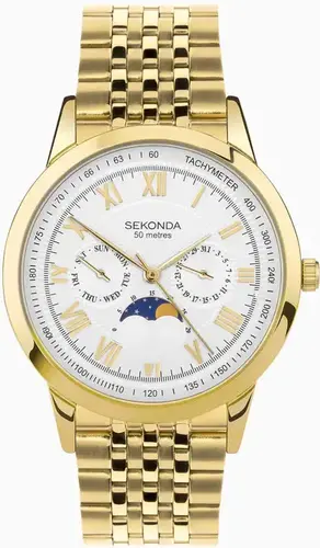 Ανδρικό ρολόι Sekonda Armstrong Moon Phase - S-30228.00