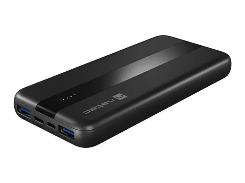 Зарядно устройство, Natec Powerbank Trevi Slim Q V2 10000MAh 2X USB-A 18W + 1X USB-C 20W + USB-C - USB0-C CABLE - image 3