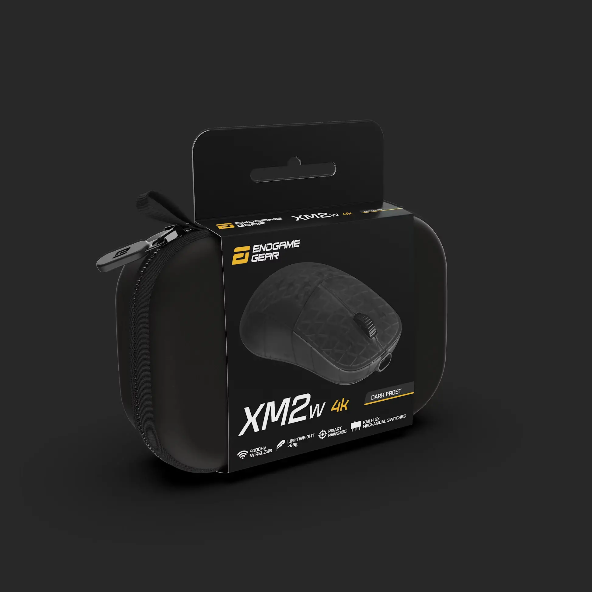Endgame Gear професионална геймърска мишка XM2w 4K - Wireless Gaming Mouse - Dark Frost - image 9