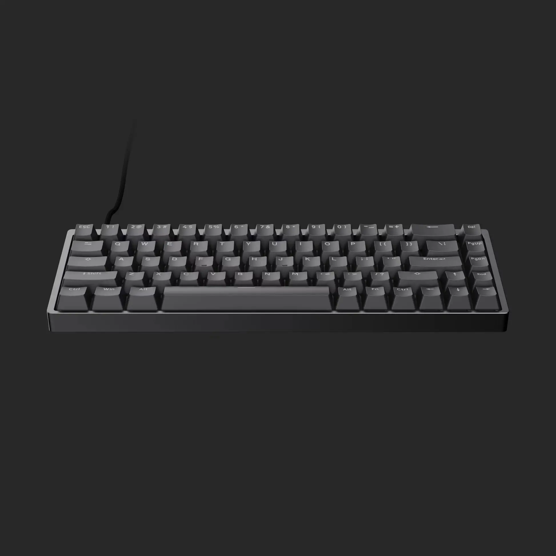 Endgame Gear професионална геймърска механична клавиатура Professional Gaming Mechanical Keyboard KB65HE 8K - Gateron Magnetic Switches, Hall Effect, RGB - Black ( - image 1