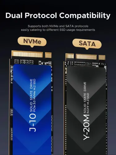 Orico външна кутия за диск/докинг станция Storage - Case/Docking Station - M.2 NVMe/NGFF - IT18C3-GY - image 6