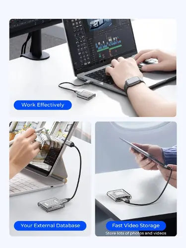 Orico външна кутия за диск Storage - Case - M.2 2230 NVMe - TC20-M2-10G-GY-BP - 10Gbps, Gray - image 10