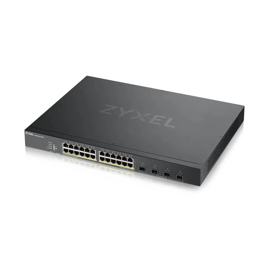 Switch, ZyXEL XGS1935-28HP, 28 θυρών Lite-L3 Smart Managed PoE Switch, 24x Gigabit PoE και 4x 10G SFP+, υβριδική λειτουργία, αυτόνομο ή NebulaFlex - image 1