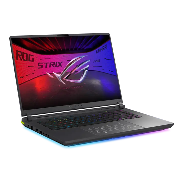 Лаптоп, Asus Strix G16 G615LW-S5029W,INTEL ARL HX Ultra 9, 16.0  WQXGA (2560X1600)16:10,Bend+500nits ,AG, 240 Hz,DDR5 32GB ( 16GB DDR5-5600 SO-DIMM *2 ) ,1TB , RTX5080  16GB,Wi-Fi 7 ,Backlit Chiclet Keyboard 4-Zone RGB, Windows 11,Eclipse Gray , Backpack - image 3