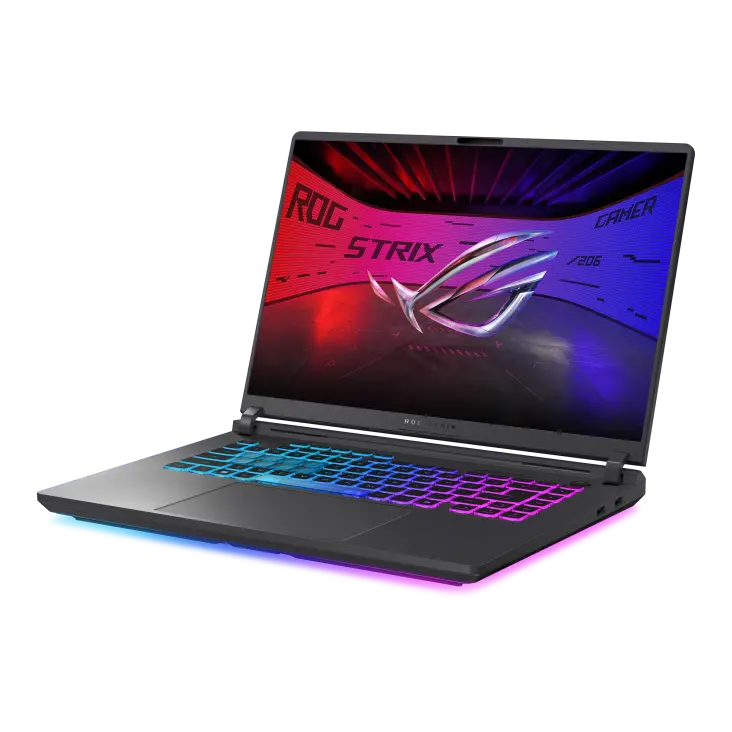 Лаптоп, Asus Strix G16 G615LW-S5029W,INTEL ARL HX Ultra 9, 16.0  WQXGA (2560X1600)16:10,Bend+500nits ,AG, 240 Hz,DDR5 32GB ( 16GB DDR5-5600 SO-DIMM *2 ) ,1TB , RTX5080  16GB,Wi-Fi 7 ,Backlit Chiclet Keyboard 4-Zone RGB, Windows 11,Eclipse Gray , Backpack - image 4