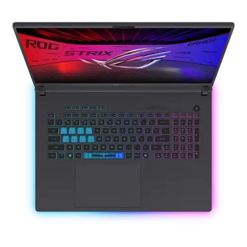Лаптоп, Asus Strix G18 G815LP-S9024, Intel Ultra 9 275HX 2.7 GHz (36MB Cache, up to 5.4 GHz, 24 cores),18.0 WQXGA(2560X1600),16:10 Bend+500nits, AG,240Hz,DDR5 32GB ( 16GB DDR5-5600 SO-DIMM *2 ) ,2TB , RTX 5070  8GB GDDR6,Wi-Fi 7 ,Backlit Kbd 1-Zone, No OS, Gray - image 4