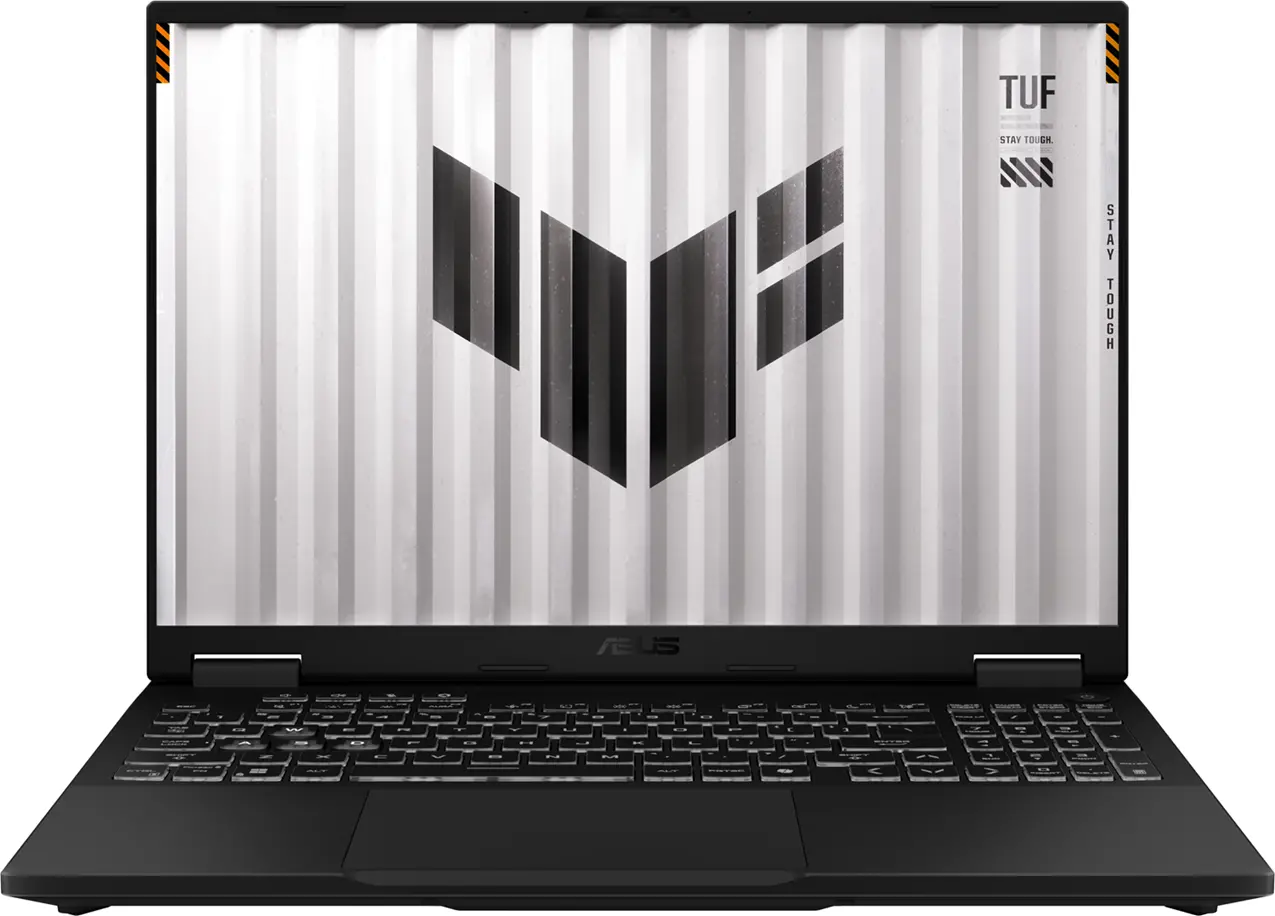 Лаптоп, Asus TUF F16 FA608UM-RV015,AMD Ryzen 7 260 Processor 3.8GHz (24MB Cache, up to 5.1 GHz, 8 cores, )16.0 WUXGA 1920X1200 16:10 Bend+300nits, AG,165z,16GB DDR5 5600 so-dim ,1TB PCIe 4.0,RTX 5060 8GB GDDR7, Wi-Fi 6e,Backlit Kbd, no OS, Gray