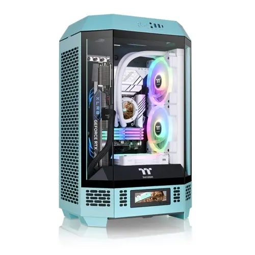 Кутия за компютър, Thermaltake Tower 300 Turquoise