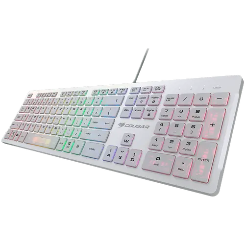 COUGAR VANTAR S Gaming Keyboard, White - image 1