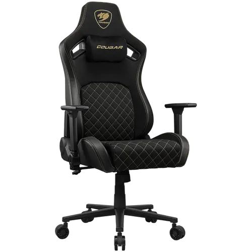 COUGAR DEFENSOR Gold F Gaming chair, Black Gold - image 1