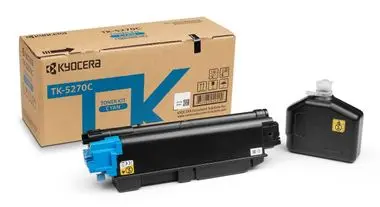 Тонер касета Kyocera TK-5270C, синя Тонер касета Kyocera TK-5270C, синя