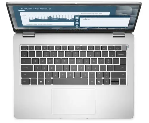 Лаптоп, Dell Pro 14 PC14255, AMD Ryzen AI 5 PRO 340, 14" FHD+(1920x1200) IPS 300nits AG, 1x16GB DDR5 5600 MT/s, 512 GB SSD, AMD Radeon 840M graphics, FHD HDR IR Cam and Mic, Wi-Fi 6E,FPR, Backlit Kbd, Win11 Pro, Platinum, 3Y+ Dell Pro 14-16 Premium Slim Backpack - image 3