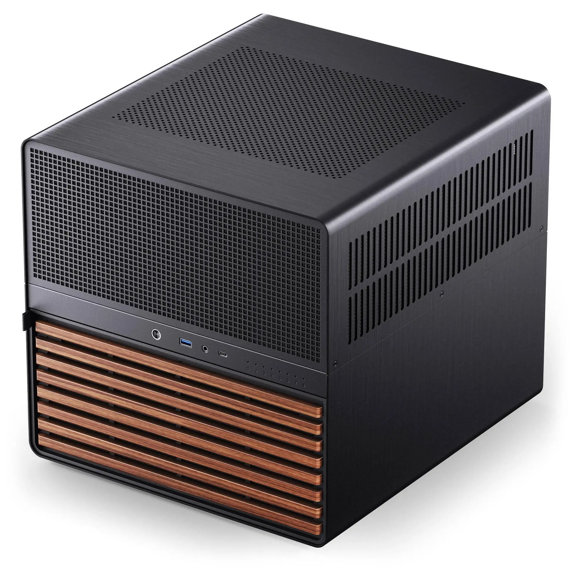 Кутия Jonsbo N5 NAS E-ATX - Black - image 2