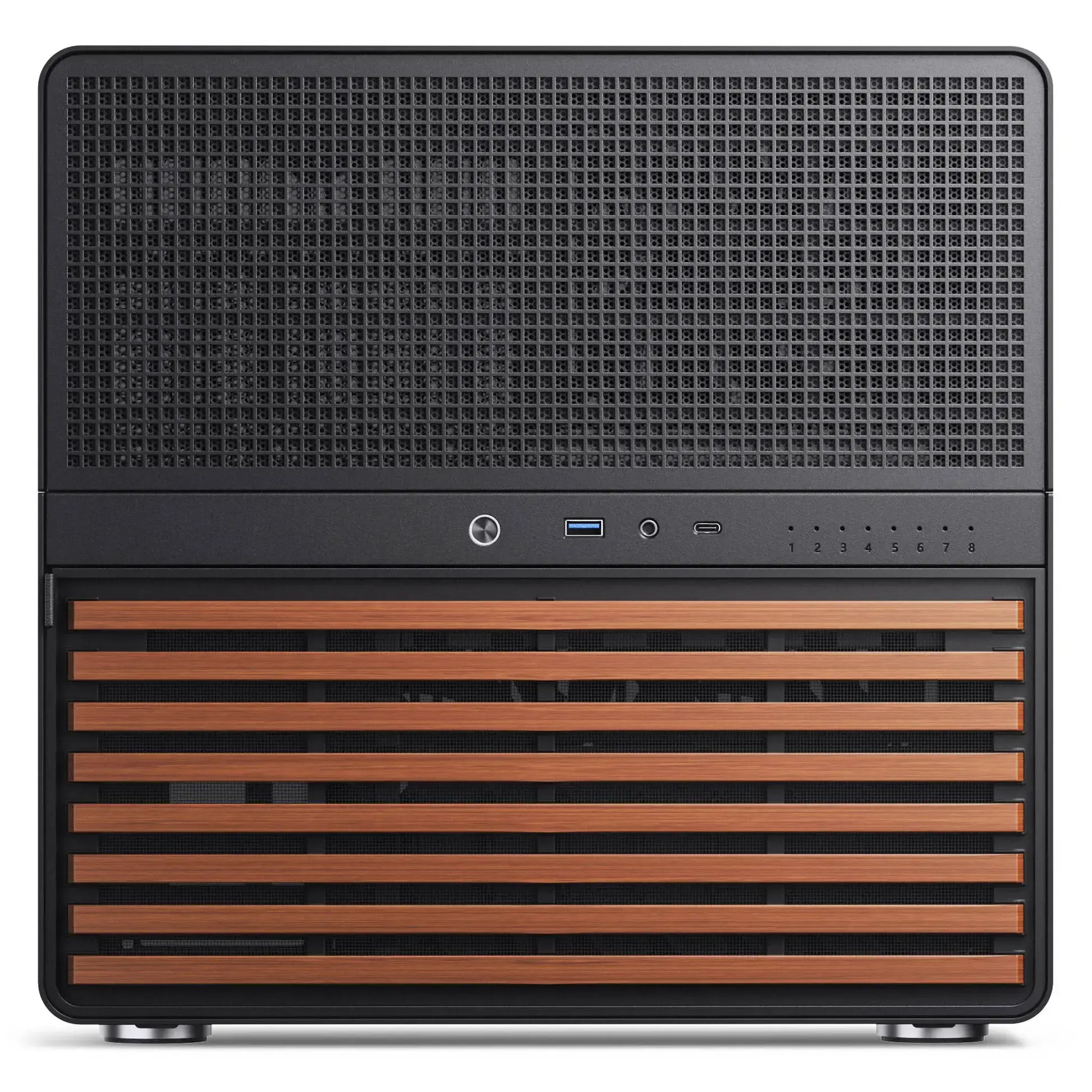 Кутия Jonsbo N5 NAS E-ATX - Black - image 3